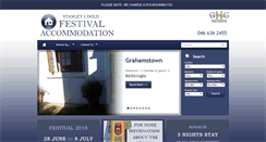 Desktop Screenshot of festivalaccommodation.co.za